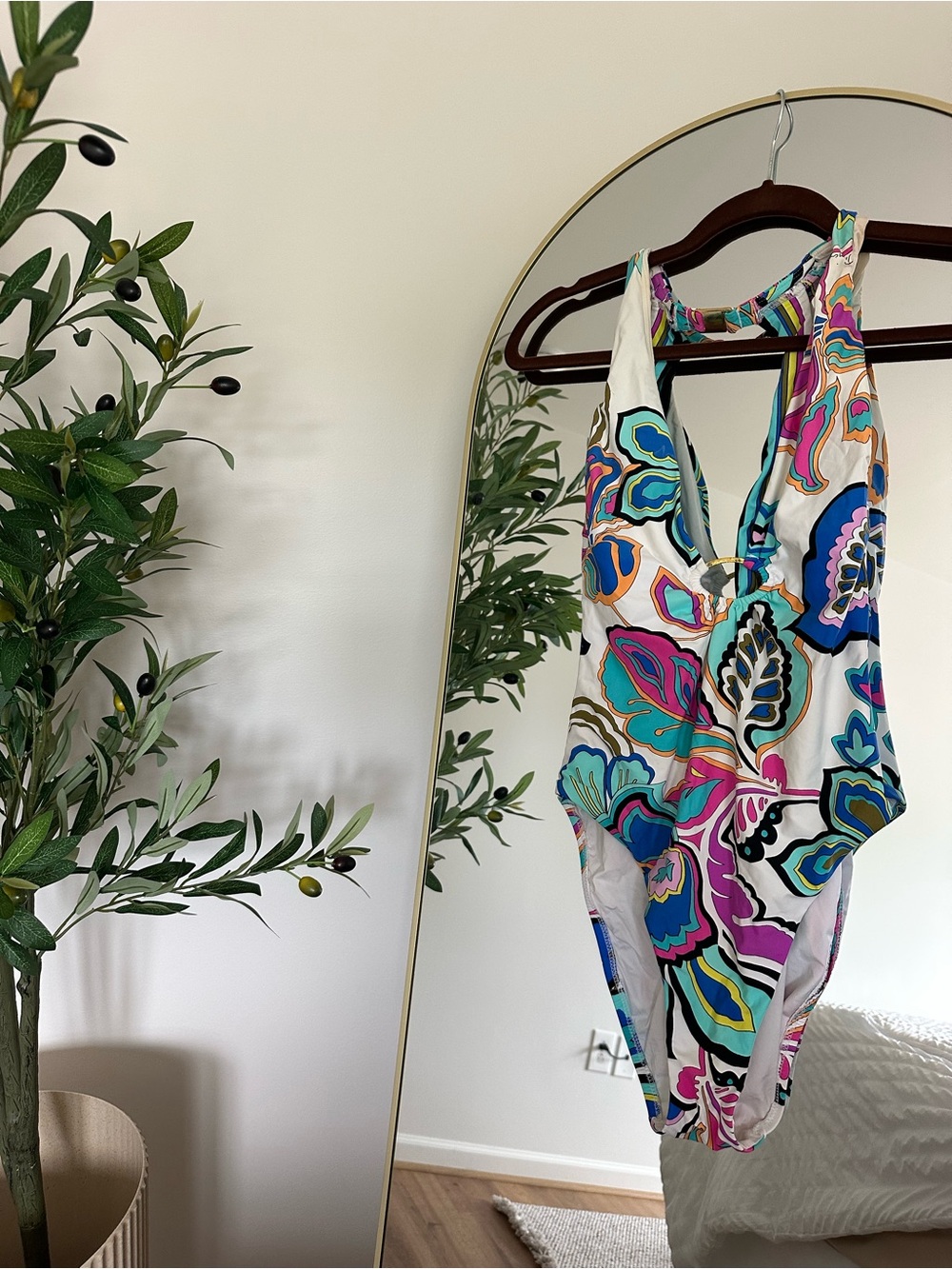 Colorful Abstract One-Piece Swimsuit
